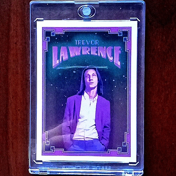 Trevor Lawrence rare RC art card - Picture 1 of 2